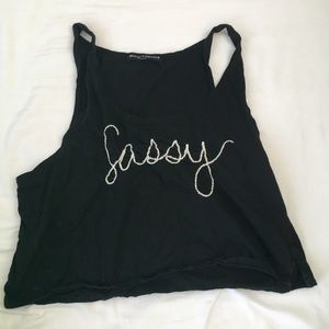 Brandy Melville “Sassy” top
